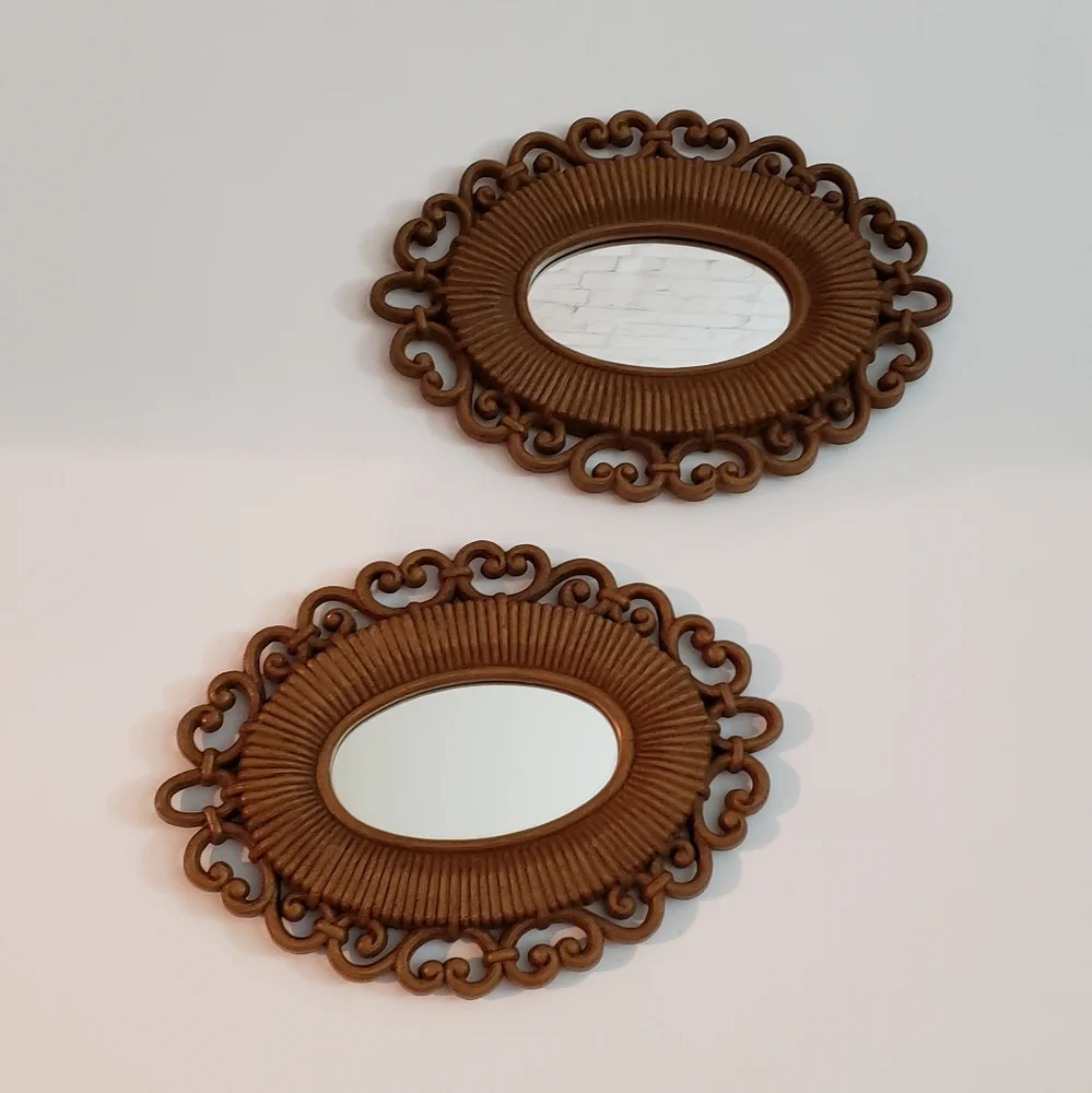 Vintage Homco Accent Mirrors 1978